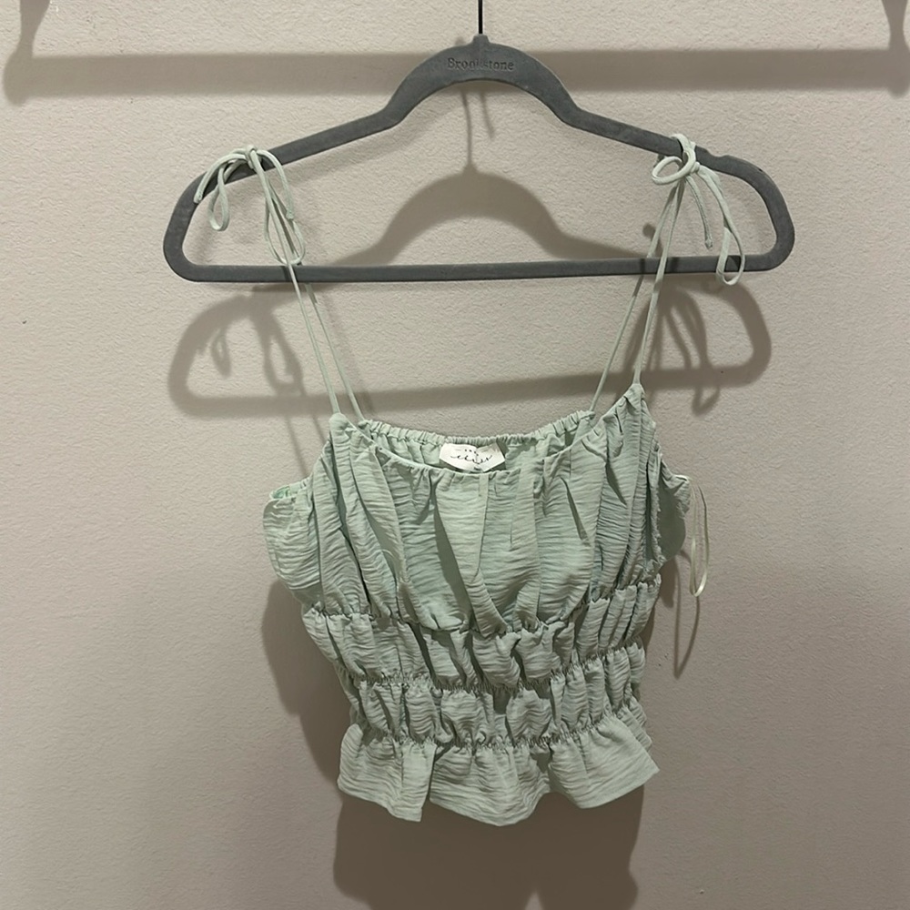 NWOT American Threads Crop Top